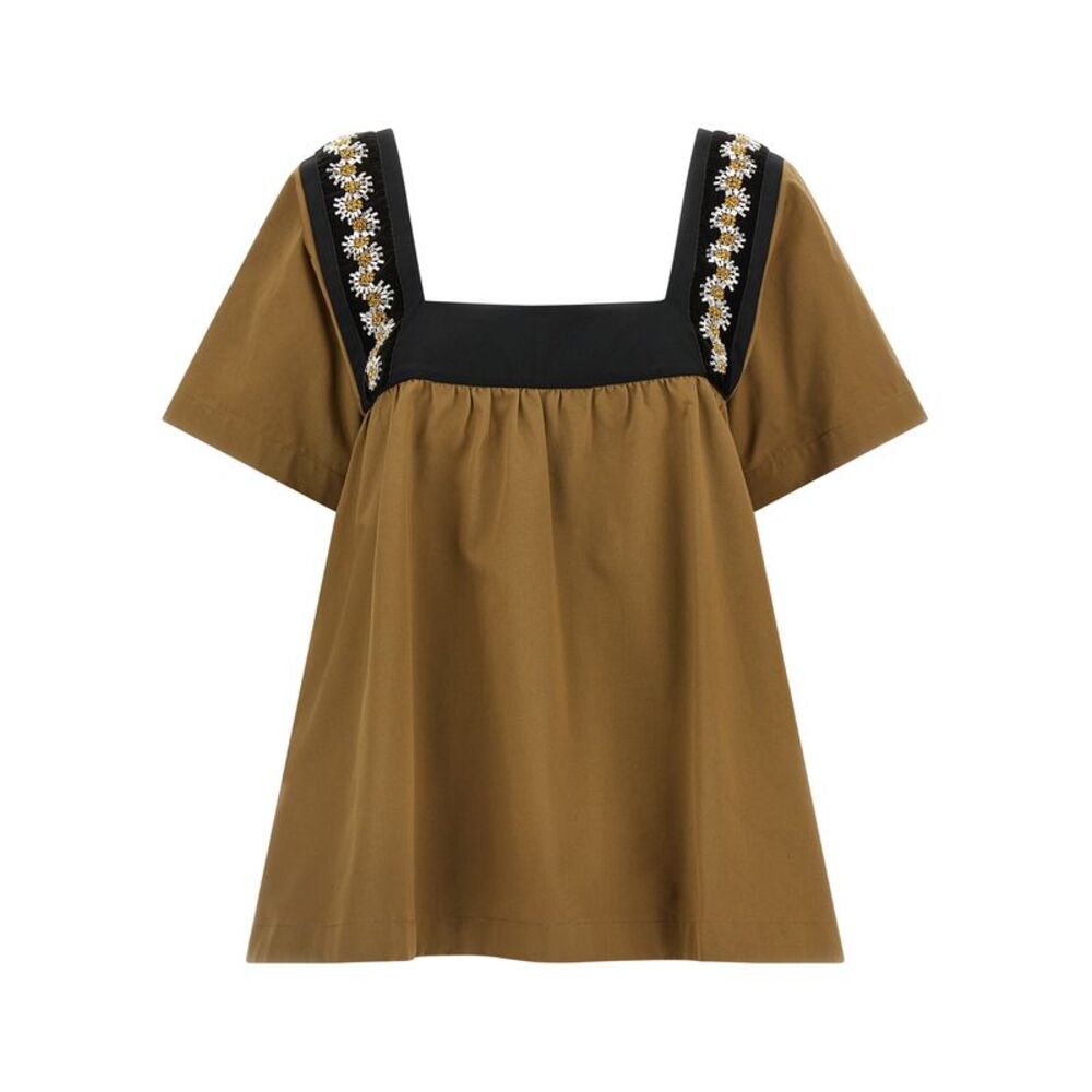 Prada Women Embroidery Top
